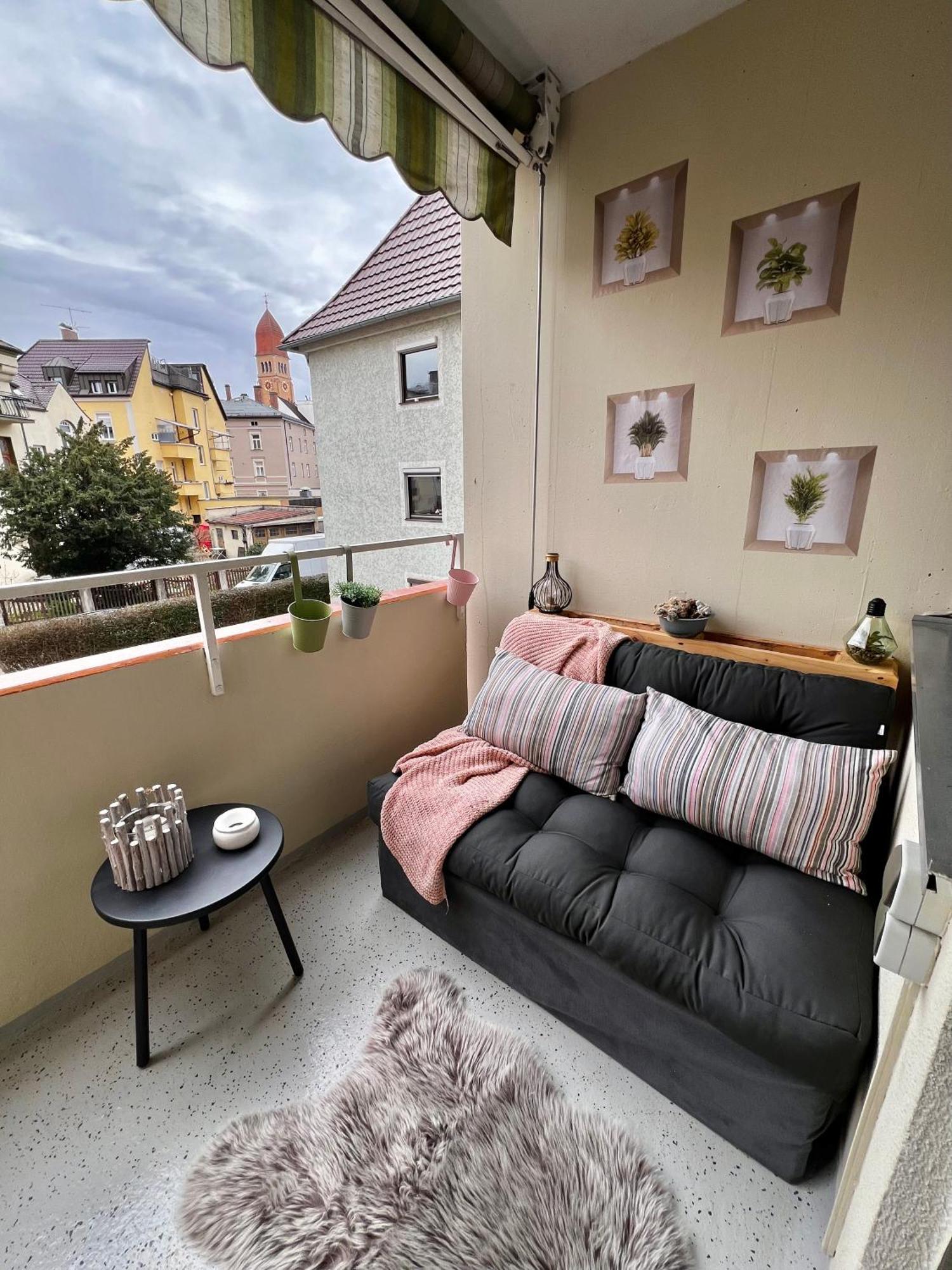 Lilis Apartment Mit Balkon Augsburg Exterior foto
